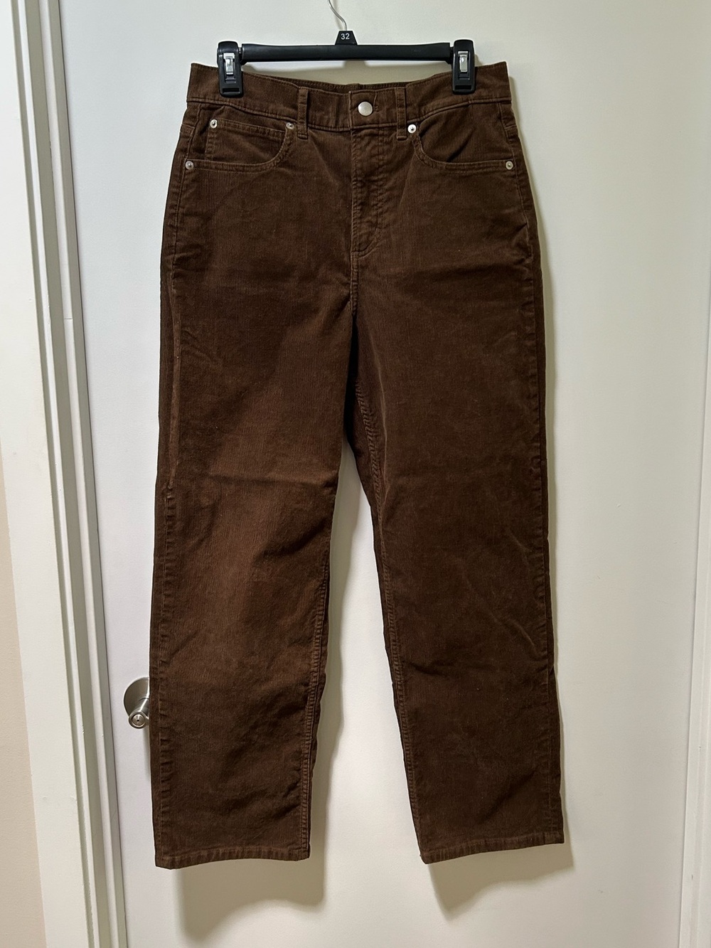 Everlane Cheeky Brown Corduroy Pants Size 28